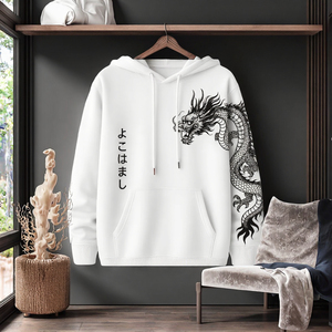 เสื้อฮู้ดดี้ผ้าฟลีซถักนิตติ้ง 100% ผ้าฝ้ายหนานุ่ม สั่งทำได้ตามต้องการ พร้อมสกรีนโลโก้ ขายส่งสำหรับทุกเพศ - Product Image 3