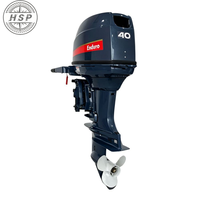 Moteur hors-bord 2 temps 40 CV en alliage d'aluminium, CDI essence, 100 % neuf, pour bateau pneumatique (OEM)