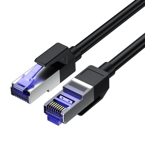 <span class=keywords><strong>Cable</strong></span> Ethernet CAT 8 <span class=keywords><strong>de</strong></span> Alta Velocidad, Trenzado, 40 Gbps, 2000 Mhz, <span class=keywords><strong>Cable</strong></span> <span class=keywords><strong>de</strong></span> Red LAN RJ45 Blindado <span class=keywords><strong>para</strong></span> Interiores, <span class=keywords><strong>para</strong></span> Router, <span class=keywords><strong>PC</strong></span>, PS5, Módem - Product Image 1