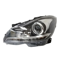 Feux avant à LED pour Mercedes Benz W204 C250 C300 C350 C63 2011-2014 6000K 12V Accessoires de voiture Amélioration des phares