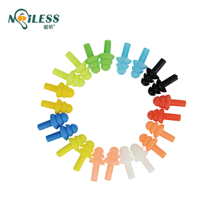Bouchons d'oreilles <span class=keywords><strong>anti</strong></span>-<span class=keywords><strong>bruit</strong></span> de haute qualité - Bouchons d'oreilles en silicone réutilisables pour dormir, travailler, voyager - Tapones Auditivos Nrr 25-33 Db - Product Image 3
