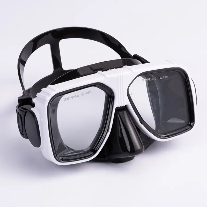 Equipamento de mergulho profissional Mergulho Goggles Caça submarina HD Lens Water Sport Mergulho Máscara