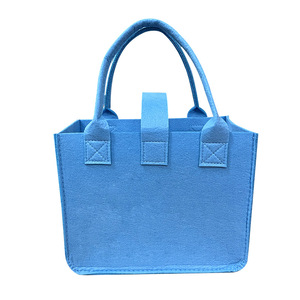 Little Princess Felt Tote Bag 25x20x14cm Cartoon Print Nonwoven Gift Bag Souvenir Bag - Product Image 4
