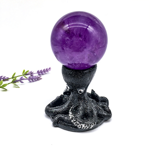 Commercio all'ingrosso sfera di ametista viola cristallo naturale grande dimensione lucido 6cm sfere di ametista scuro per la decorazione Fengshui - Product Image 5