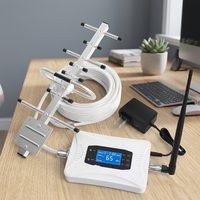 Répéteur EcoSignal MX-13L 4G LTE avec bandes B3/B7/B28, amplificateur de signal de téléphone portable mural, sensibilité 65 dB