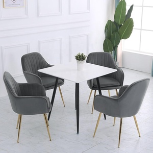 Thổ Nhĩ Kỳ phòng ăn đồ nội thất nhà bếp đảo bảng hiện đại sang trọng màu trắng ăn tối bàn ăn đặt 4 6 8 10 chỗ ngồi với 6 8 ghế - Product Image 6