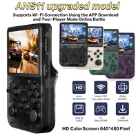 Console de jeu portable rétro, émulateur Android, WiFi 2,4 GHz, multijoueur, 3500 mAh, 4 Go, jeux d'arcade