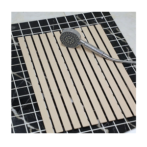 <span class=keywords><strong>Tapis</strong></span> <span class=keywords><strong>de</strong></span> <span class=keywords><strong>bain</strong></span> extra long et large en PVC antidérapant, fabriqué en Chine, avec motif uni et style minimaliste - Product Image 5
