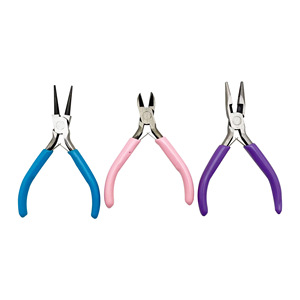 Juego de 3 Alicates para joyería, cadena de cortadores de alambre de punta redonda para reparación de joyas, envoltura de alambre, abalorios y manualidades - Product Image 5