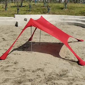 Tenda Tenda Kemah Luar Ruangan Portabel Tahan Air Tiup Beli Mewah Keluarga UV Shelter Pantai untuk Dijual