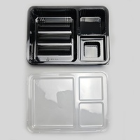 Boîte d'emballage alimentaire en plastique BOHE Hema, célèbre sur Internet, avec doublure en plastique, impression UV personnalisable, pour Mochi aux algues et petits produits de pâtisserie