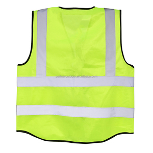 Chaleco de Seguridad Reflectante Fluorescente de Alta Visibilidad ULTAC XP1005, con Bolsillos, Nivel D Básico, para Rescate de Emergencia, Trabajo al Aire Libre - Product Image 2