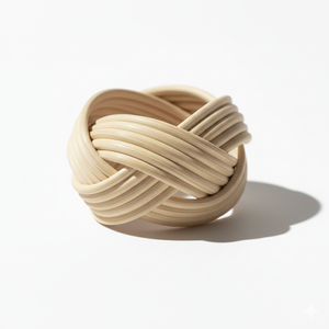 Anillo de Servilleta de Ratán Tejido a Mano para Mesa de Comedor, Accesorios Rústicos y Elegantes para Decoración de Mesa, Perfectos para Bodas y Fiestas - Product Image 6