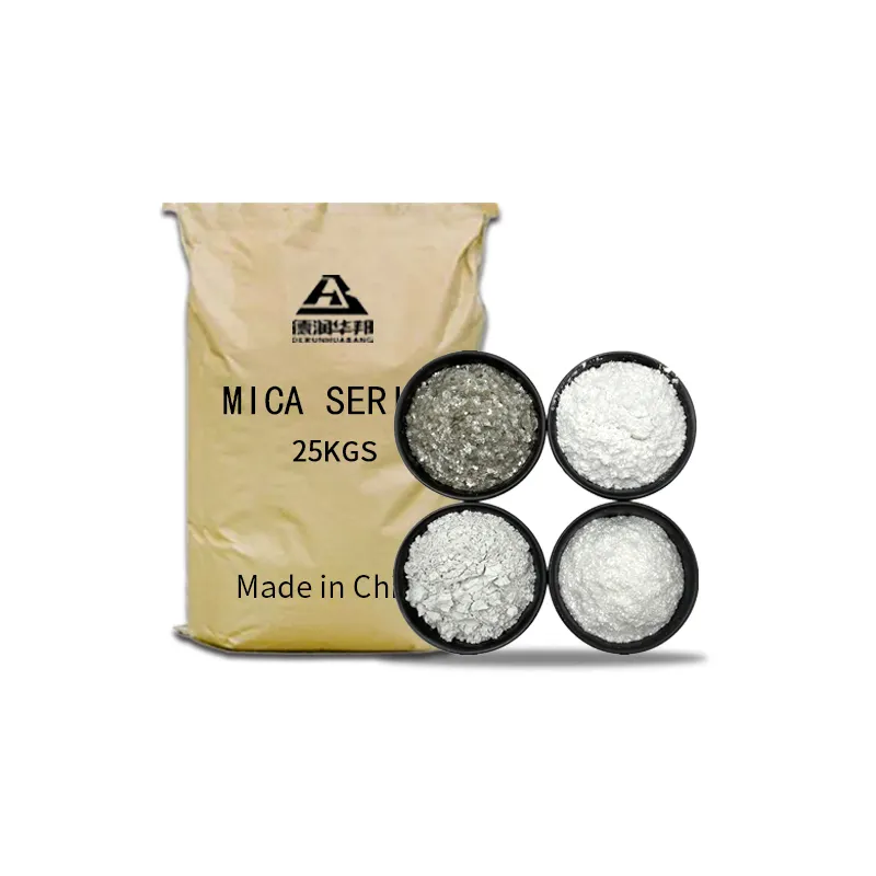 Poudre de mica de qualité cosmétique poudre de mica pour brillant à lèvres poudre de mica blanc