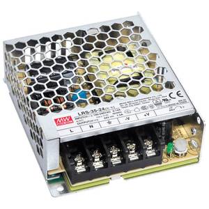 แหล่งจ่ายไฟแบบสวิตชิ่ง LRS-35-24 AC กำลังไฟ 35 วัตต์ แรงดัน 24 โวลต์ 1.5 แอมป์ ประสิทธิภาพ 88% แรงดันเอาต์พุตเดี่ยว 150mVp-p ลดแรงดันกระเพื่อม  ขายดี - Product Image 6