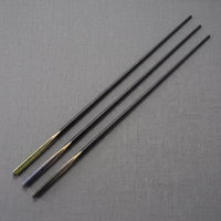 Harga Grosir Satuan Tongkat Biliar Karbon Fiber 57" Custom, Tongkat Biliar Serat Komposit Tahan Lama, Ujung 10 mm Tongkat Snooker