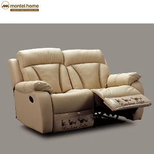 أريكة جلدية قابلة للتمدد بثلاثة مقاعد للمسرح المنزلي من فوشان شوندي، طقم أريكة وظيفية عصرية لغرفة المعيشة - Product Image 4