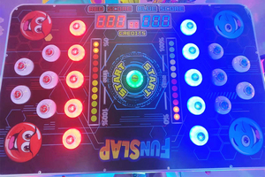 Máquina de <span class=keywords><strong>Baile</strong></span> de Alta Velocidad para 2 Jugadores, Operada con Monedas, Juego de Prueba de Reacción, Construcción de Metal y Plástico para Arcade - Product Image 6
