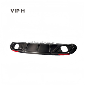 Nuevo Kit de Carrocería Viph para <span class=keywords><strong>Alfa</strong></span> <span class=keywords><strong>Romeo</strong></span> Giulia <span class=keywords><strong>2.0</strong></span>, Parachoques Deportivo Mejorado de Fibra de Carbono, Difusor Trasero, Color Negro Carbono, Ajuste Original - Product Image 6