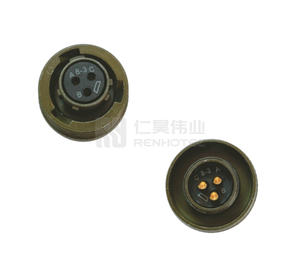 IP68 водонепроницаемый штык разъем круговой Электрический MIL-DTL-26482 штекер - Product Image 1