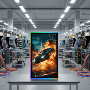 צג LED של Bally POG ברזולוציית 1920x1080 עם חיבור DVI ותמיכה ב-VESA עבור מכונות משחק ותצוגות משחקי ארקייד, מסך מגע בגודל <span class=keywords><strong>32</strong></span> אינץ' - Product Image 1