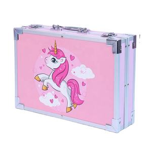 ناسفة الأطفال المفضلة لعبة تلوين هدية مجموعة صناديق يونيكورن نمط ، يشمل الطباشير وأقلام الرصاص و متعددة اللون الدهانات - Product Image 6