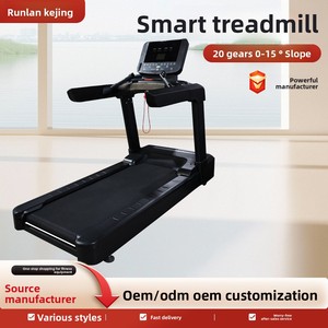 <span class=keywords><strong>Caminadora</strong></span> Comercial con Pantalla Táctil Inteligente, Amortiguación de Impactos, Silenciosa, <span class=keywords><strong>Eléctrica</strong></span>, para Gimnasio, Fitness en Interiores, Pérdida de Grasa, Máquina para Correr - Product Image 2