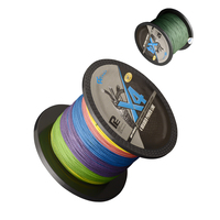 DN 100m 4 brins PE tresse lignes tressées X4 lignes multifilament pour la pêche à la carpe en eau salée eau douce