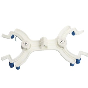 Pinza de mariposa de plástico de doble cara ajustable Hande Medical para tubos de ensayo y soportes de titulación de laboratorio - Product Image 4