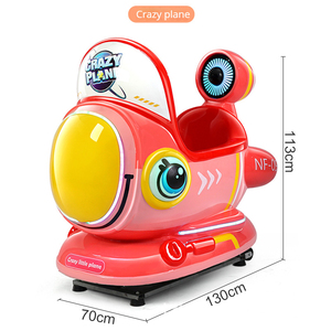 Wholesale <b>Fiberglass</b> 3d Interactive Games Coin Operated <b>Kiddie</b> Amusement <b>Rides</b> Car - Product Image 2