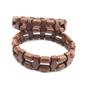 Bracelet en perles de <span class=keywords><strong>Tourmaline</strong></span> noires, magnétique naturel, avec des perles Ion - Product Image 4