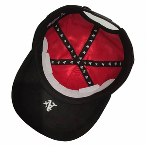 Tùy Chỉnh <span class=keywords><strong>5</strong></span>-Bảng Điều Chỉnh Satin Lụa Lót Snapback Bóng Chày Hat USA Made Zero Thuế 3D Thêu Logo Thủ Công Không Thấm Nước - Product Image 3