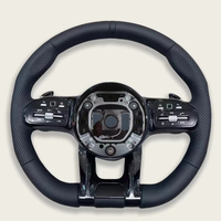 Volante Deportivo Personalizado de Fibra de Carbono y Acero para Mercedes Benz W204 W205 C200 C260 C43 C63