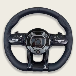 <span class=keywords><strong>Volant</strong></span> de direction amélioré, accessoires de <span class=keywords><strong>voiture</strong></span> pour <span class=keywords><strong>Mercedes</strong></span> Benz W204 W205 C200 C260 C43 C63, <span class=keywords><strong>volant</strong></span> en fibre de carbone personnalisé - Product Image 6