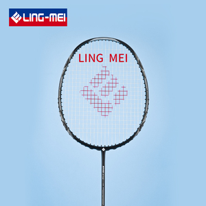 Raquette de badminton 4U en fibre de carbone de couleur noire modèle Emei de haute qualité - Product Image 3