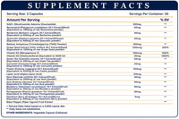 Capsules personnalisées de NAD+, Resvératrol, Berbérine, Fisetine, Quercétine, qualité alimentaire, 18-en-1