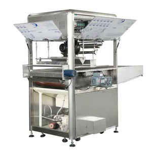 High Productivity Ice Cream Chocolate Coating Machine Snickers Chocolate Line Production Full Automatic