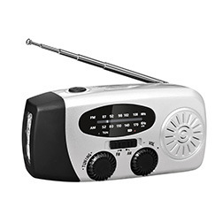 Emergency Hand Crank Radio with <b>Flashlight</b> for Emergency Weather Radio Radio for Camping Emergency - Product Image 6