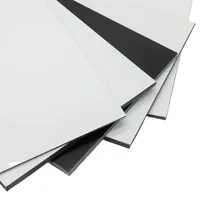 Panneau composite en aluminium anti-statique et ignifuge de qualité supérieure pour revêtement de façade murale intérieure