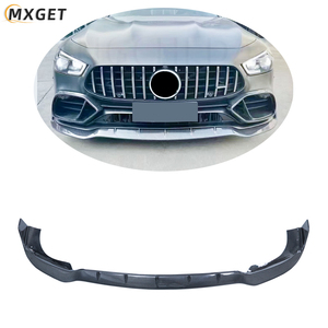 Spoiler avant en fibre de carbone de style BS adapté aux Mercedes Benz <span class=keywords><strong>AMG</strong></span> GT50 GT53 GT43, compatible avec <span class=keywords><strong>AMG</strong></span> <span class=keywords><strong>GT</strong></span> 4WD, lèvre avant 18-23 - Product Image 3