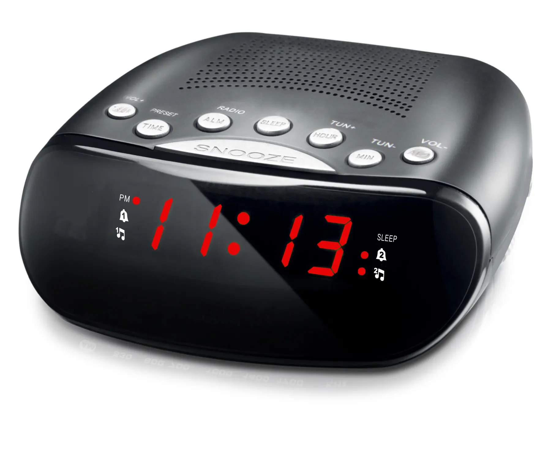 FM radio laser Projection alarm clock, alarm clock projector FM radio laser Projection alarm clock countdown timer, alarm
