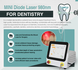 Equipamento Portátil de Laser de Diodo Dental 450nm 650nm 980nm para Cirurgia Gengival de Tecidos Moles e Clareamento Dental - Product Image 6