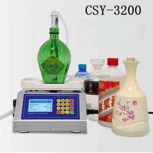 Remplisseuse semi-automatique à pesage haute performance 3,2 L/min CSY-3200 - Idéale pour les gels industriels, les détergents lessiviels et les liquides visqueux - Product Image 4