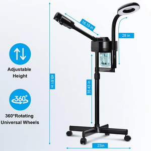 2025 Clearing Salon Facial Steamer Face Steam Machine Ozone Facial Jet Peel Machine Skin Peeling Oxygen - Product Image 2