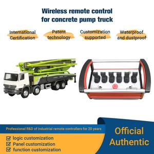 Kit di Controllo Remoto Wireless Completamente Automatico 12V 24V IP68 Impermeabile con 8 Motori e Joystick per Camion e Gru, Portata fino a 5km - Product Image 1