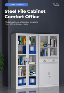 Bền Thân Thiện Với Môi Kim Loại 4-Cửa Tủ 2 Ngăn Kéo Thép Tập Tin Tủ Khóa Văn Phòng Hiện Đại Nhà An Toàn Phòng Ngủ Phòng Tập Thể Dục Trường - Product Image 4