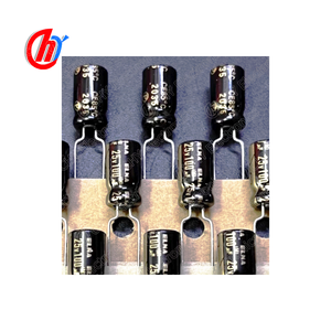 Condensador Electrolítico ELNA 100UF 25V RFO, Diámetro 6.3, Altura 11mm, Letras Doradas, para Audio de Alta Fidelidad - Product Image 1