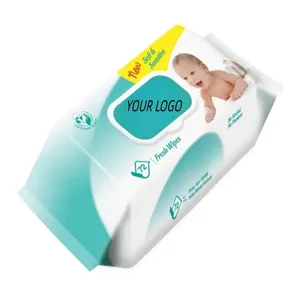 Factory Low price wipes OEM Brand wet wipes softcare baby wet towel 120pcs customized fragrance baby wet wipes