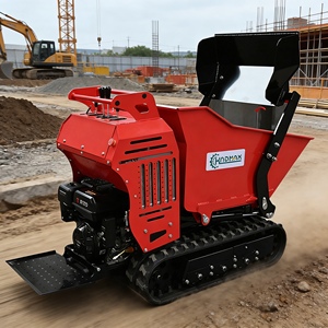 HCD500FL Dumper Cingolato Motorizzato con Benna Idraulica, Capacità 500kg, Peso 424kg, per Montagna e Silvicoltura, con PLC, Elevata Capacità di Movimentazione, 1 Anno - Product Image 2