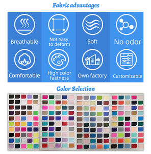 Nouveau tissu de sport OEM évacuation de l'humidité mousse de polyester extensible laminé Eco Mesh élastique TPU Membrane nylon double face tissu - Product Image 3